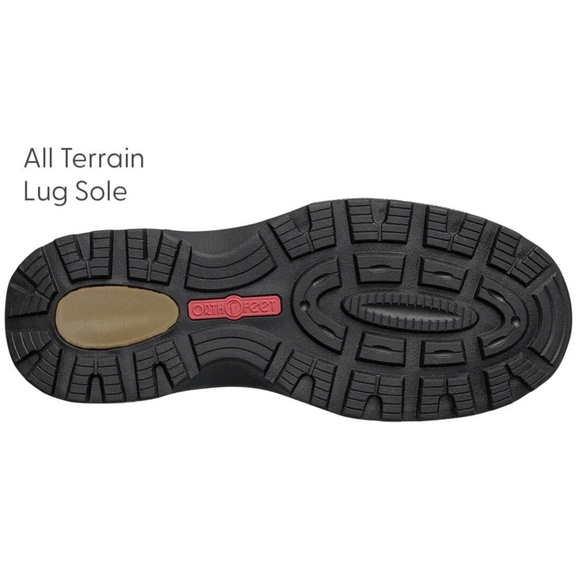 BRAND NEW IN BOX Mens Orthofeet Brown 489 Boots Size 10 - Picture 2 of 6